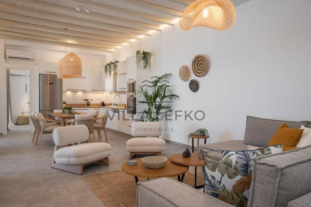 Villa Lefko Mégas Yialós-Nítes Exteriör bild