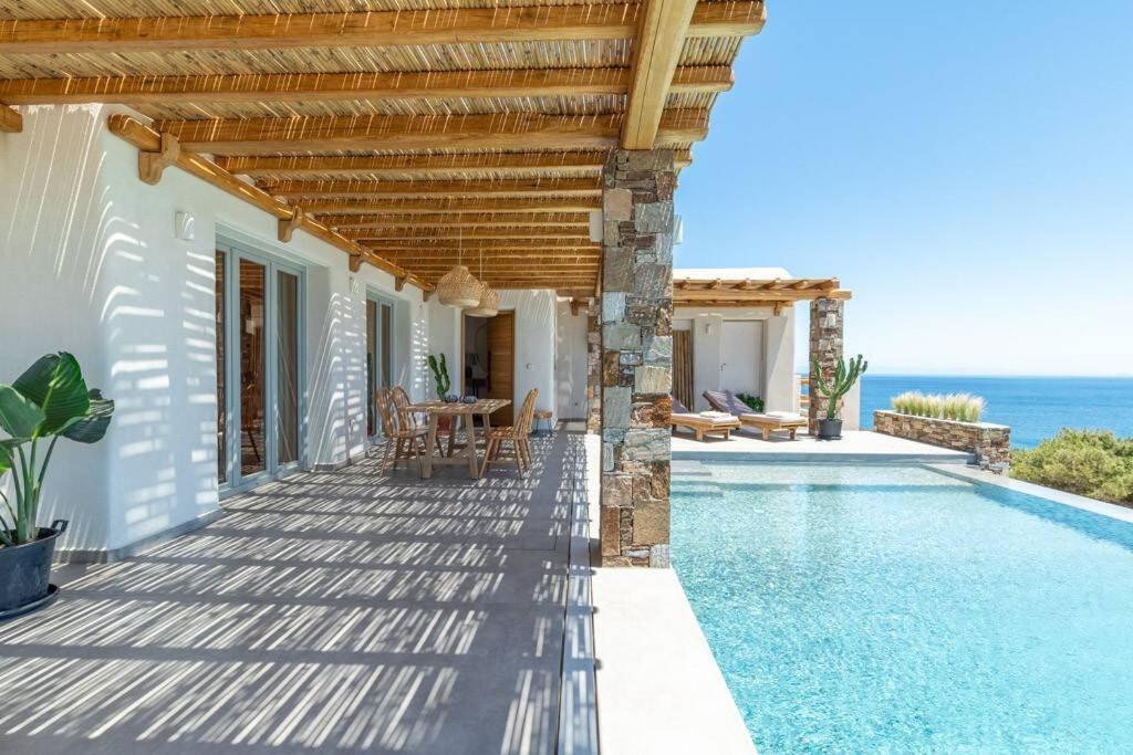 Villa Lefko Mégas Yialós-Nítes Exteriör bild