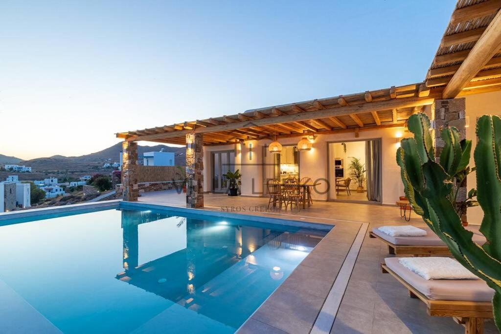 Villa Lefko Mégas Yialós-Nítes Exteriör bild