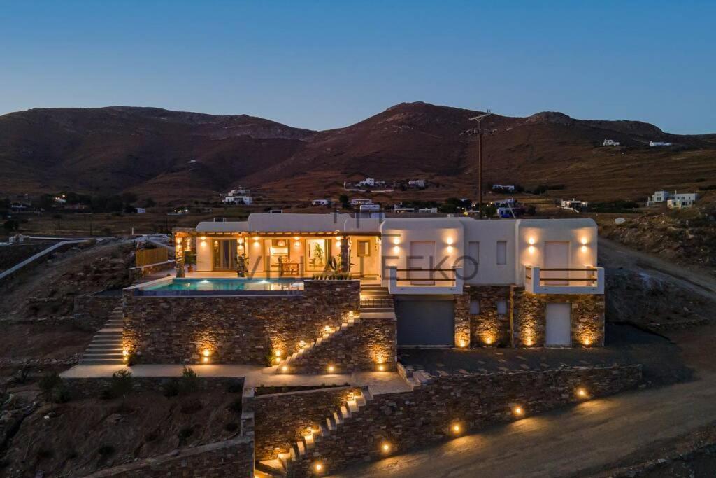 Villa Lefko Mégas Yialós-Nítes Exteriör bild