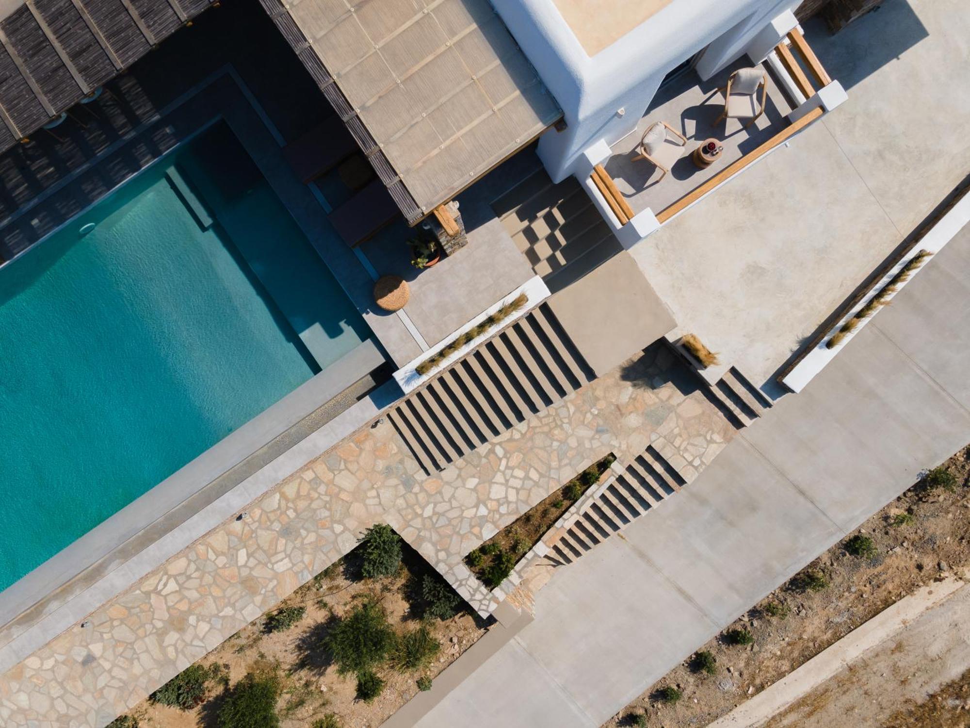 Villa Lefko Mégas Yialós-Nítes Exteriör bild